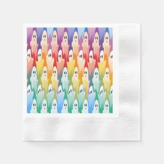 Rainbow Ghosts Servet (Voorkant)