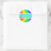Rainbow Gift Label Sticker (Tas)