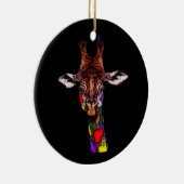 Rainbow Giraffe Ornament (Rechts)