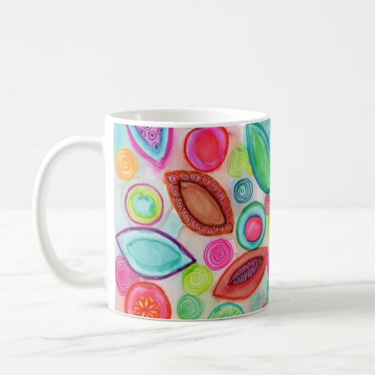 Rainbow Girl Mug Koffiemok (Links)