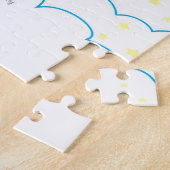 Rainbow Girl Puzzle Gift Legpuzzel (Zijkant)