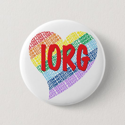 Rainbow Girls Button (Voorkant)