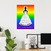 Rainbow Girls, Freemason Youth Custom Poster Cadea (Bureau à domicile)