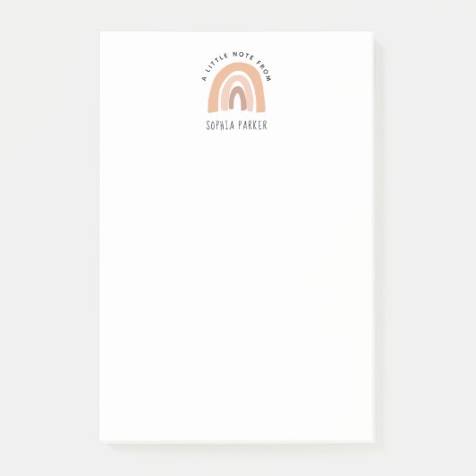 Rainbow Girls Stationery-laptop Post-it® Notes (Voorkant)