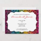Rainbow Glam Uitnodiging (Achterkant)