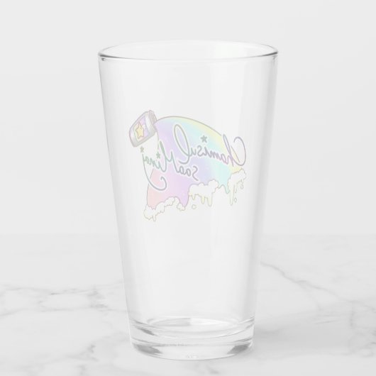 RAINBOW GLAS (Achterkant)