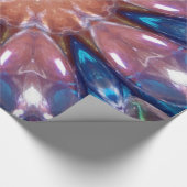 Rainbow Glass Prism Kaleidoscoop Cadeaupapier (Hoek)