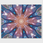 Rainbow Glass Prism Kaleidoscoop Cadeaupapier (Vlak)