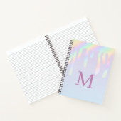 Rainbow Glitter Aesthetic Composition Notitieboek (Binnen)