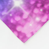 Rainbow Glitter Blanket Fleece Deken (Hoek)