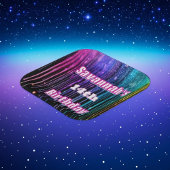 Rainbow Glitter Drip verjaardagsfeestje Papieren Bordje