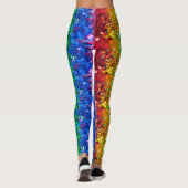 Rainbow Glitter Leggings (Achterkant)