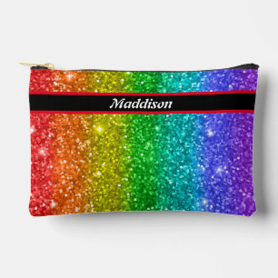 Rainbow Glitter Potlood en Toiletartikelen Etui