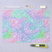 Rainbow Glitter Tissuepapier (Craft)