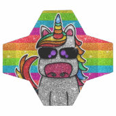 Rainbow Glitter Unicorn Sparkly LGBTQ+ Sparkles Voetbal (Enkel)