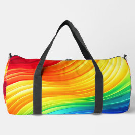 Rainbow Glow Gradient Gym & Duffle Bag Plunjezak