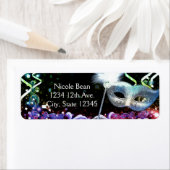 Rainbow Glow Masquerade Masker Verjaardagsfeestje Etiket (Insitu)