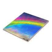 Rainbow Glow Sky Tegeltje (Zijkant)