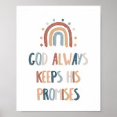 Rainbow God tient toujours son affiche de promesse (Devant)