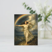 Rainbow Goddess Iris Briefkaart (Staand voorkant)