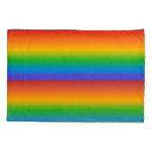 Rainbow gradient colors kussensloop (Achterkant)