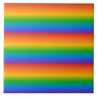 Rainbow gradient colors tegeltje