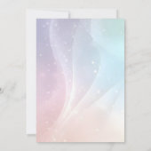 Rainbow Gradient Invitation | Elegant Pastel Spark (Dos)