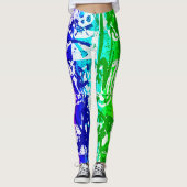 Rainbow Graffiti Leggings (Voorkant)