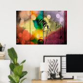 Rainbow Grass Drama Poster (Thuiskantoor)