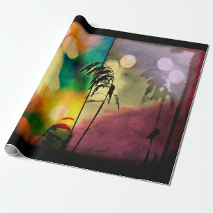 Rainbow Grass Drama Wrapping Paper Cadeaupapier
