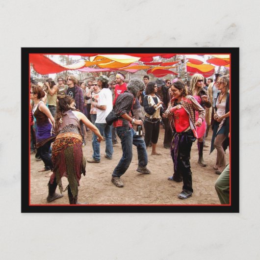 RainboW GrooViN-BRIEFKAART Briefkaart (Voorkant)