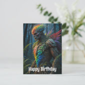 Rainbow Guardian of the Forest Briefkaart (Staand voorkant)