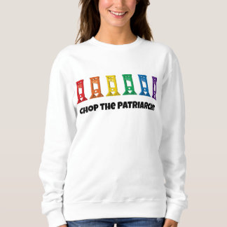 Rainbow Guillotine Chop Het Patriarchaat Sweatshir Trui