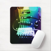 Rainbow Guitar Mousepad Muismat (Met muis)