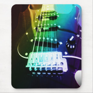 Rainbow Guitar Mousepad Muismat