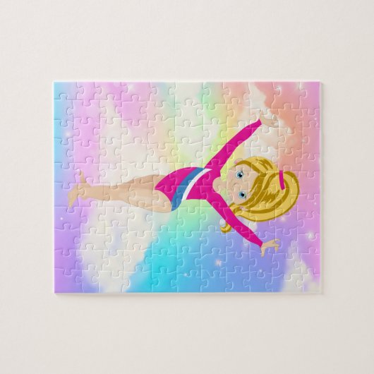 RAINBOW GYMNASTICS GYMNAST PUZZLE LEGPUZZEL (Horizontaal)