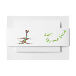 Rainbow Gymnastics van The Happy Juul Company Uitnodigingen Wikkel