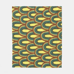 Rainbow Hand-Drawn:  naadloze charme. Fleece Deken