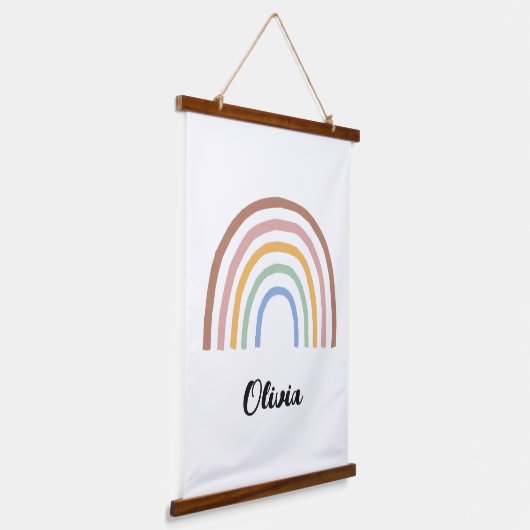 Rainbow  hangend wandkleed (Gebogen)