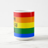 Rainbow Happy Birthday mok cup (Center)