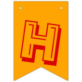 Rainbow Happy Birthday Vlaggetjes (Tweede vlag)