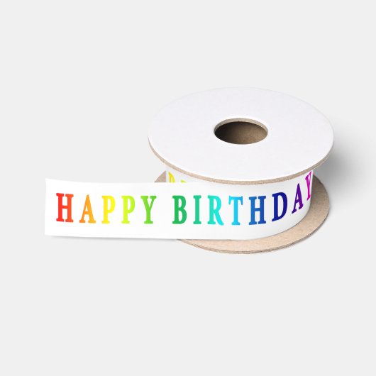 Rainbow Happy jarig Lint (Spoel)