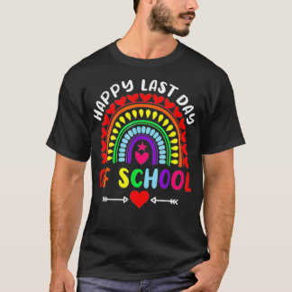 Rainbow Happy Laatste dag van lerarenopleiding G T-shirt