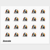 Rainbow Harris Ronde Sticker (Vel)
