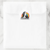Rainbow Harris Ronde Sticker (Tas)