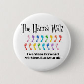 Rainbow Harris Walz Ronde Button 5,7 Cm (Voorkant)
