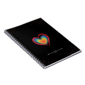 Rainbow Hart Notitieboek (Rechterzijde)