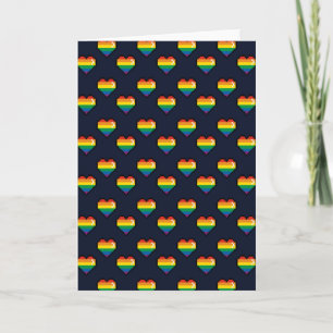 Rainbow-hartpatroon met 8 bits kaart