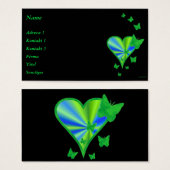 Rainbow heart and Butterfly (Devant & derrière)