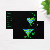 Rainbow heart and Butterfly (Bureau)